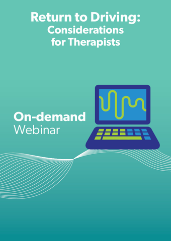 Return to Driving: Considerations for Therapists