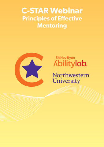 C-STAR: Principles of Effective Mentoring