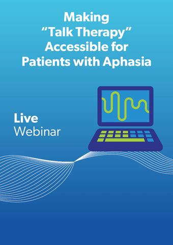 Making “Talk Therapy” Accessible for Patients with Aphasia